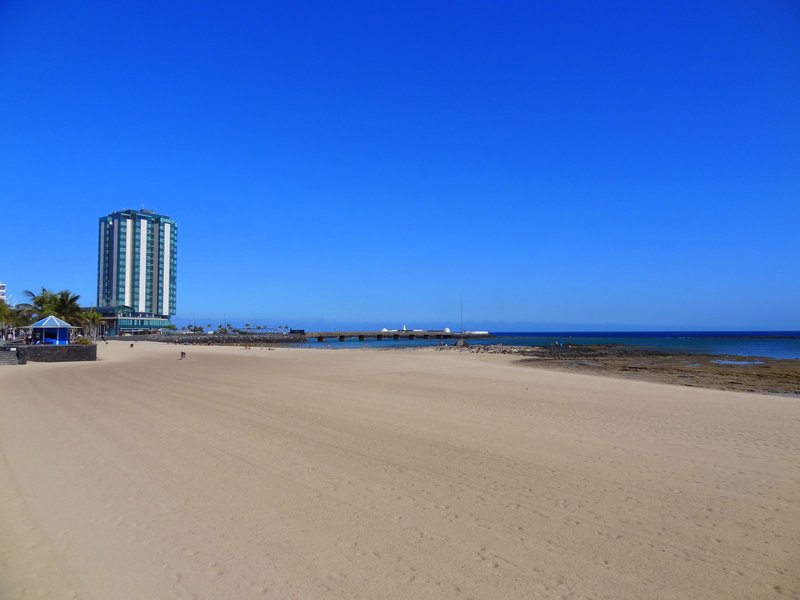 Playa Reducto Strand in Arrecife