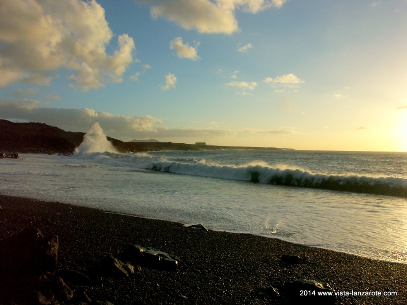 Playa de Janubio Strand